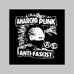 Anarcho punk - Antifascist - polokošela s rôznofarebným lemovaním okolo límčekov a rukávov na výber podľa vášho želania!